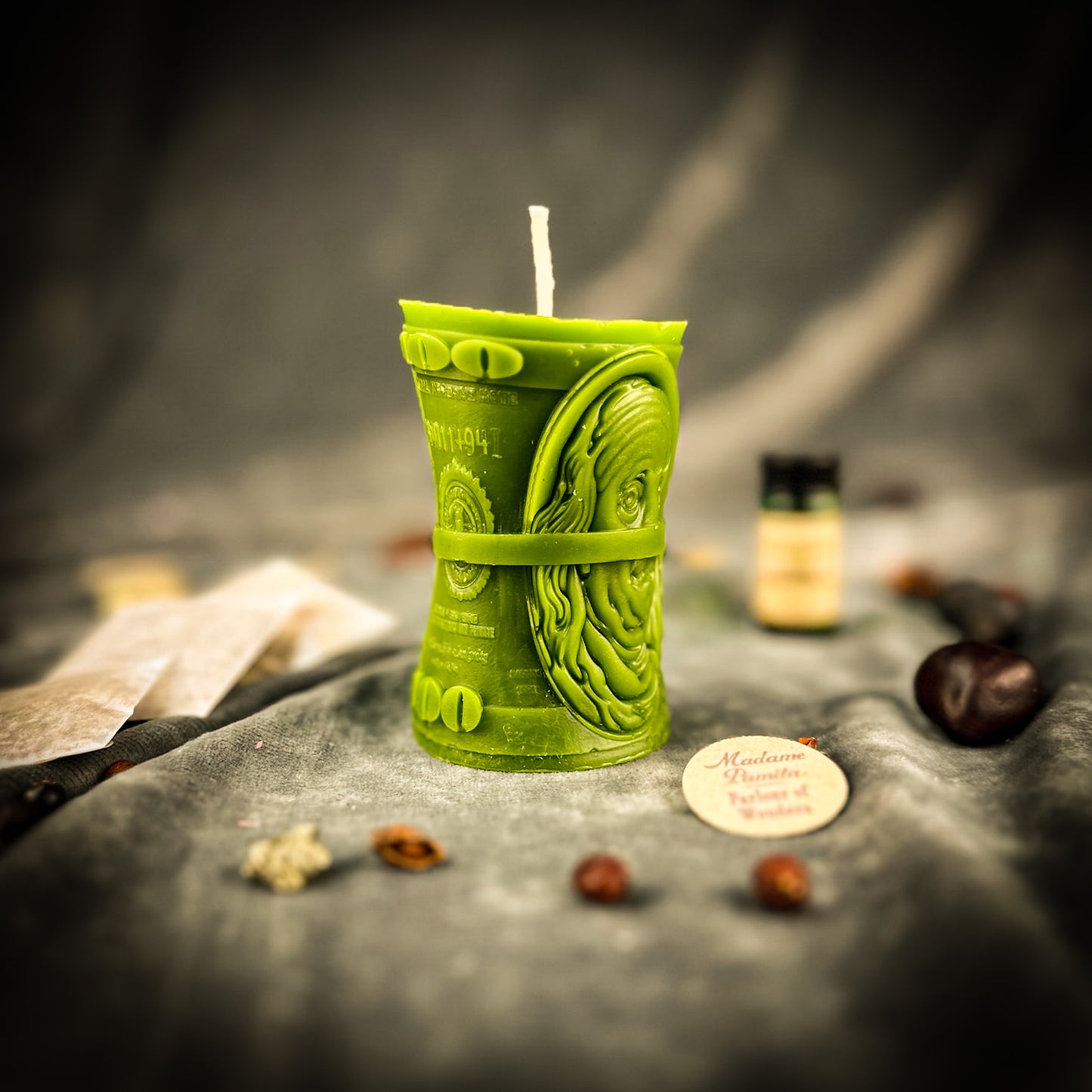 Pay Me Candle Spell Kit - Debt Collection & Fair Compensation Magic