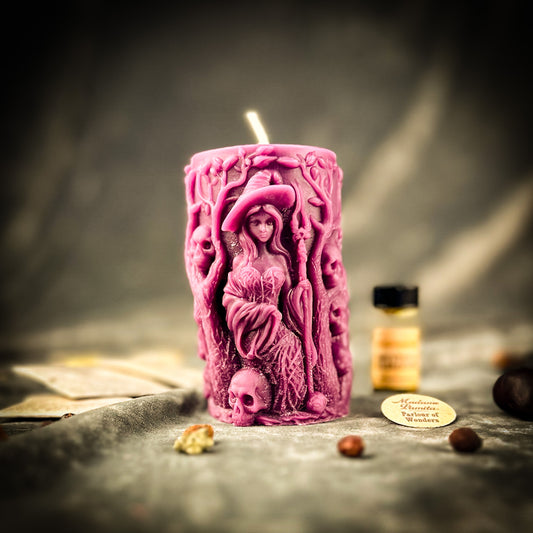 Pillars of Witchcraft - Power Candle Spell Kit - Personal Strength & Manifestation