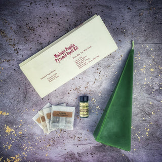 Pyramid of Power Candle Spell Kit - Long-Lasting Success & Stability