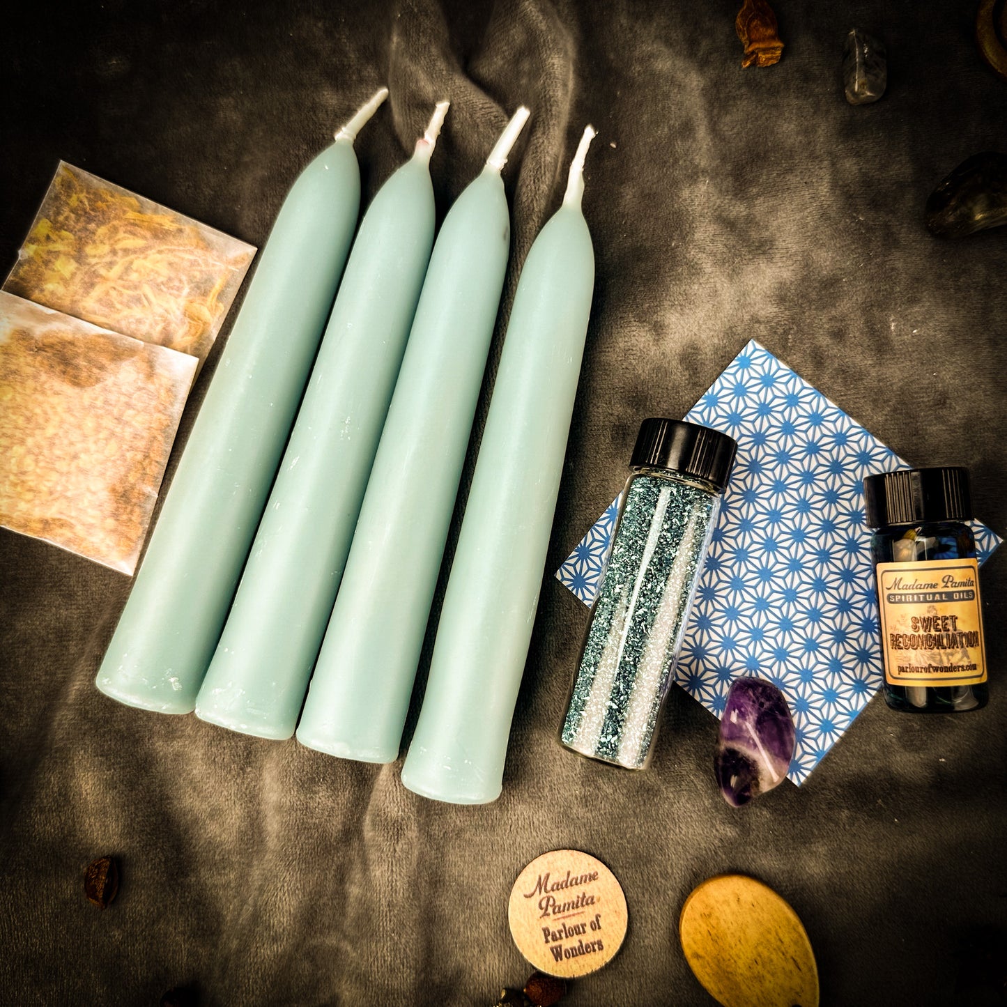 Reconciliation Candle Spell Booster Pack - Add Relationship Healing to Any Candle Spell Kit