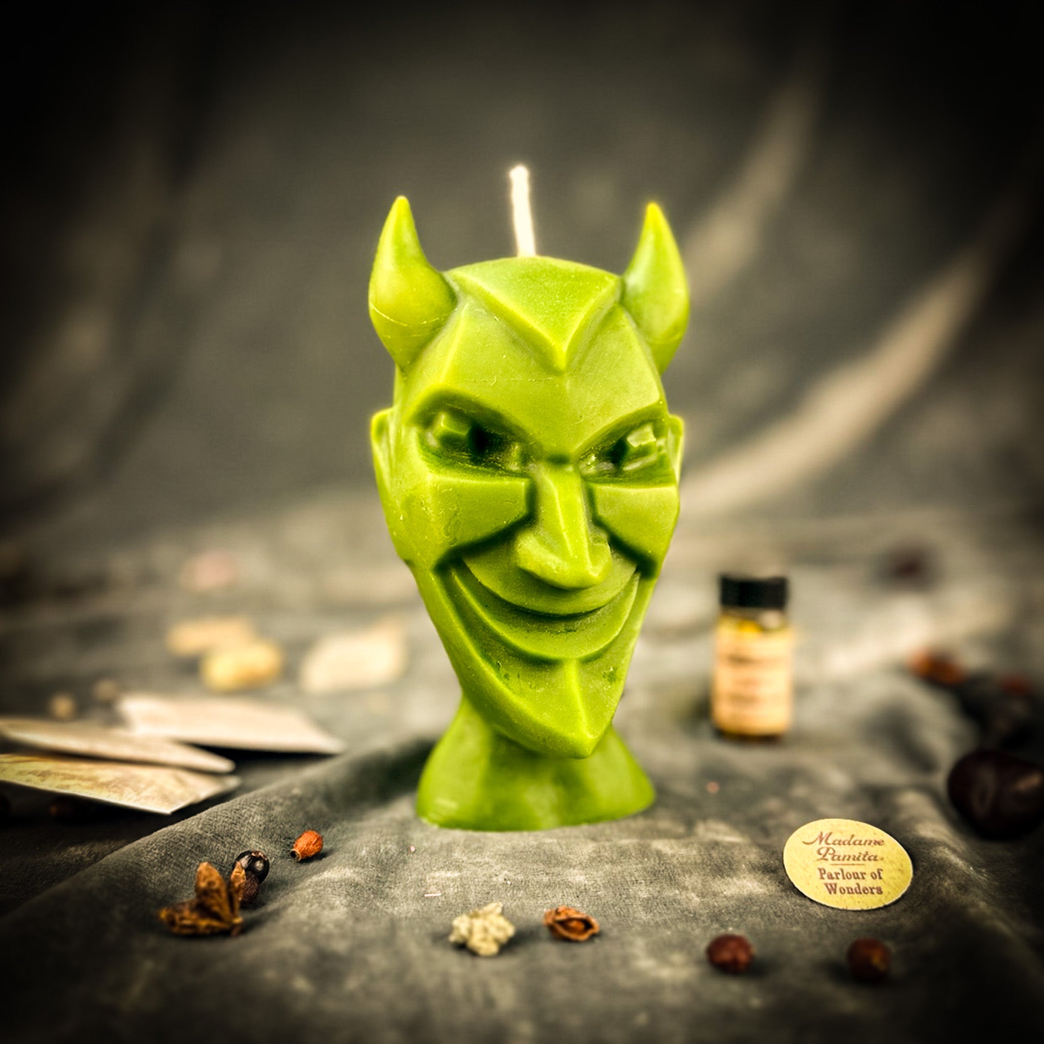 Green Devil Magic Ritual Run Devil Run Spell Kit - Banish Evil & Trickster Magic - Parlour of ...