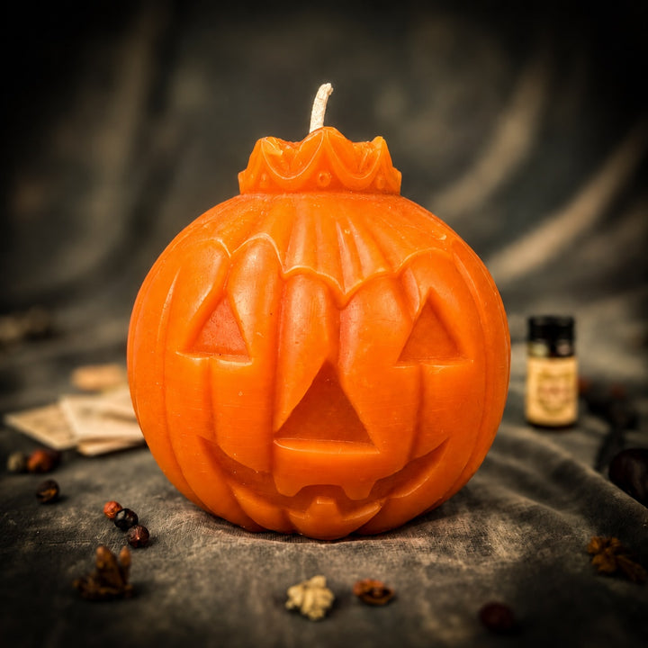 Samhain Candle Spell Kit – Halloween Protection & Harvest Abundance Magic