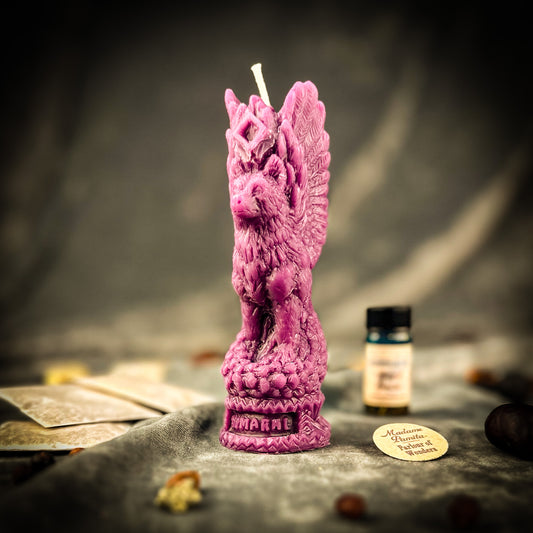 Simargl Slavic Winged Dog Guardian Candle Spell Kit - Protection & Loyalty Magic