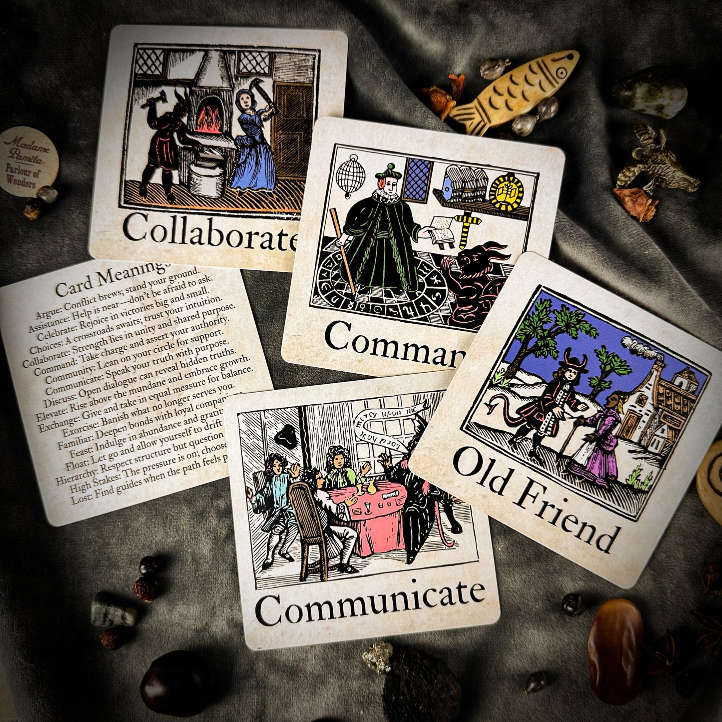 The Salem Witch Oracle by Madame Pamita