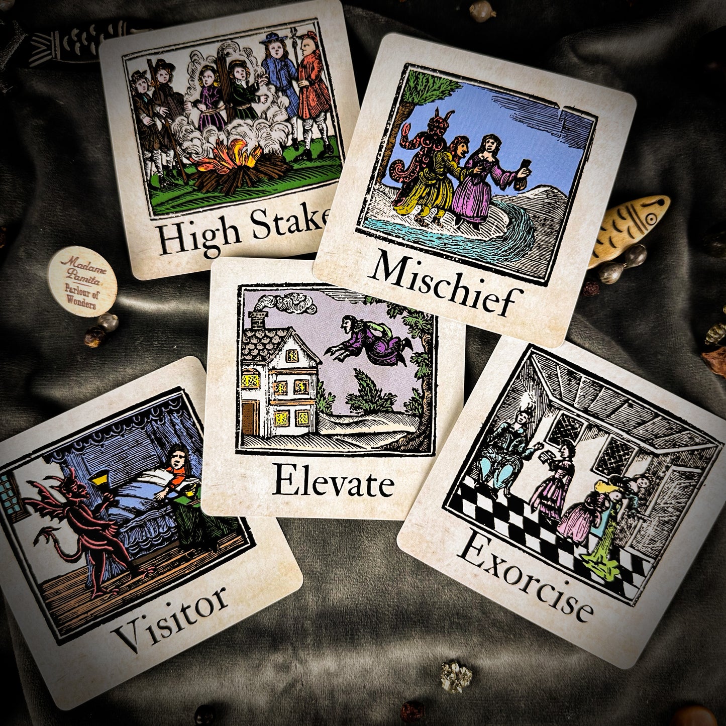 The Salem Witch Oracle Deck by Madame Pamita