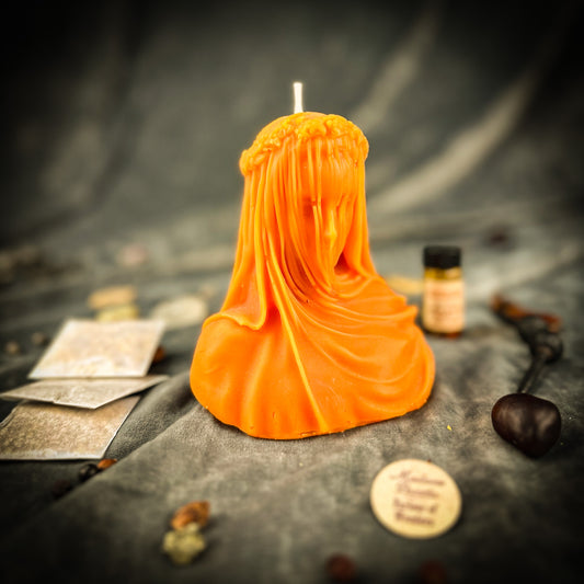 Veil of Secrets Candle Spell Kit - Truth & Privacy Magic
