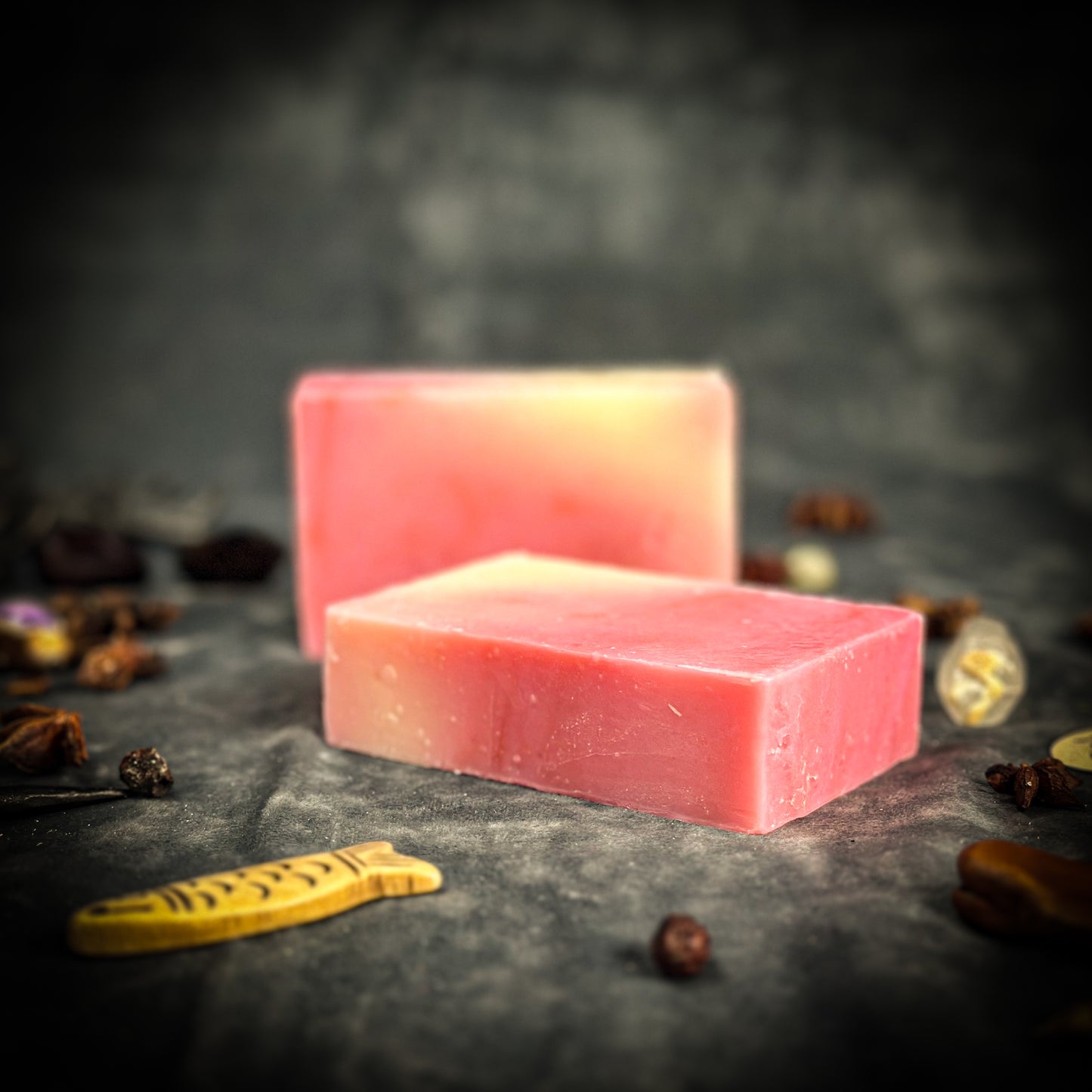 This spell soap is designed to empower your spells for joy in the holiday season! Bless it for happiness and let everyone in the house experience good fun and good times.