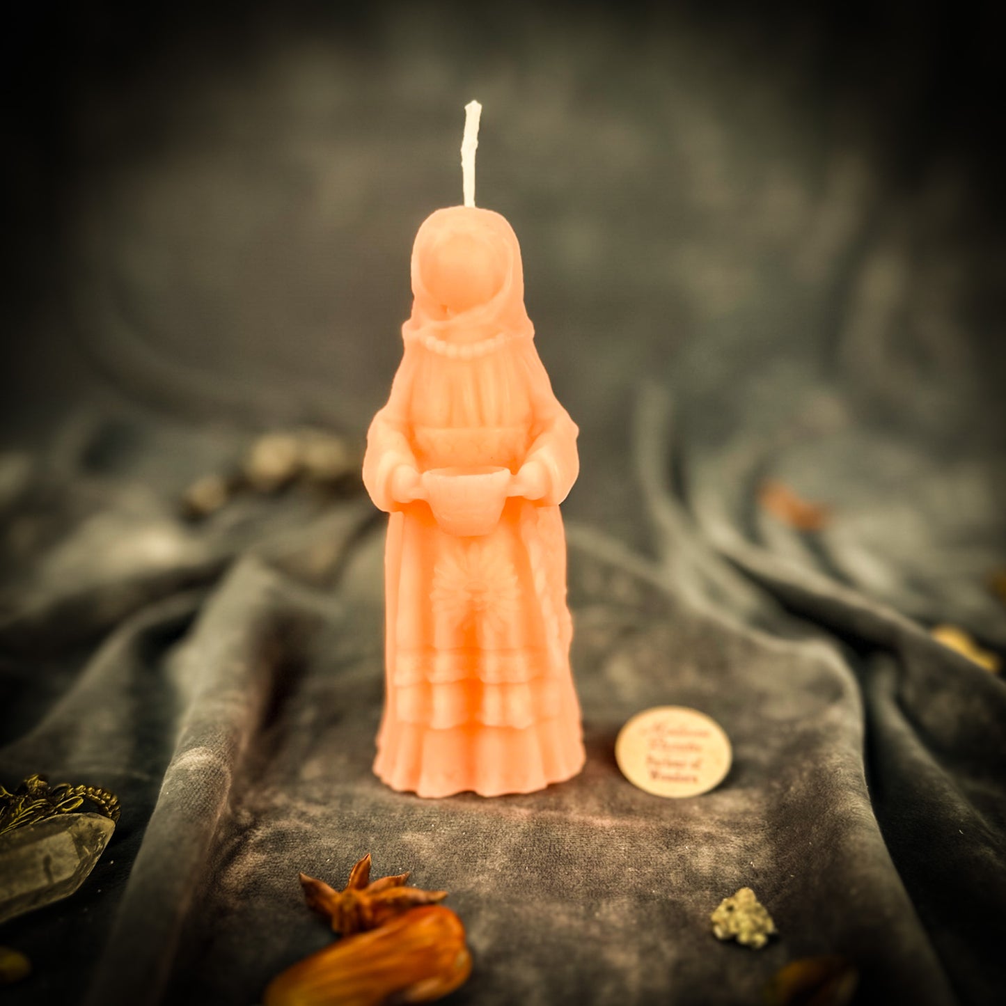 Beeswax Znakharka Healing Witch Spell Candle