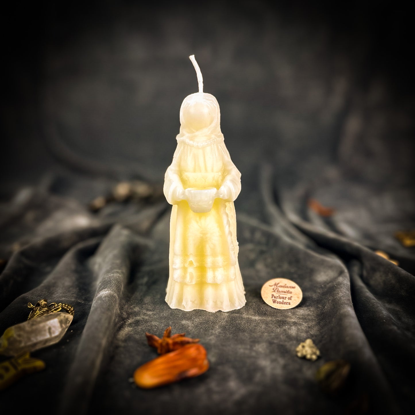 Beeswax Znakharka Healing Witch Spell Candle