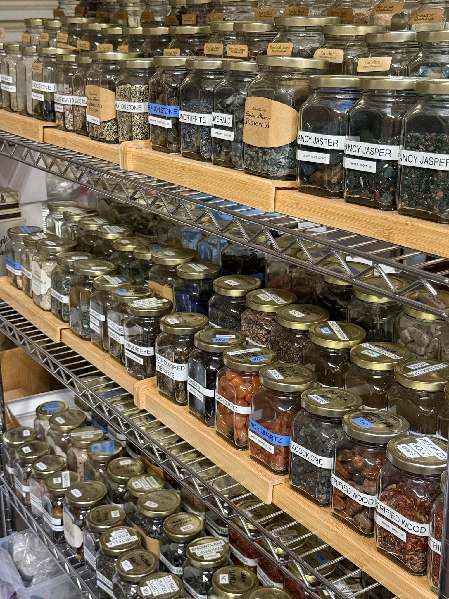Herbs and curios at Parlour of Wonders